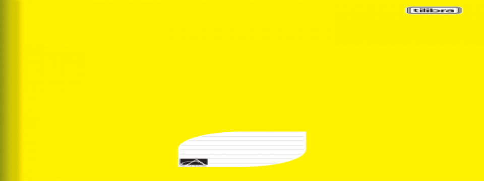 CADERNO BROCHURA AMARELO CAPA DURA 96 FL